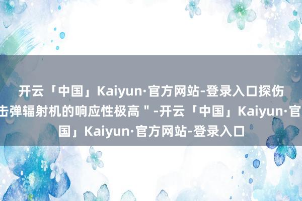 开云「中国」Kaiyun·官方网站-登录入口探伤系统和旋转式截击弹辐射机的响应性极高"-开云「中国」Kaiyun·官方网站-登录入口